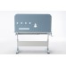 Children Kids Multifunctional Adjustable Study Desk with Double-Winged Swivel Chair